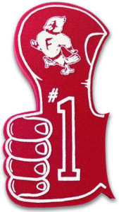 Promotional Foam Hands: 18 inch Big Thumb Foam Hands